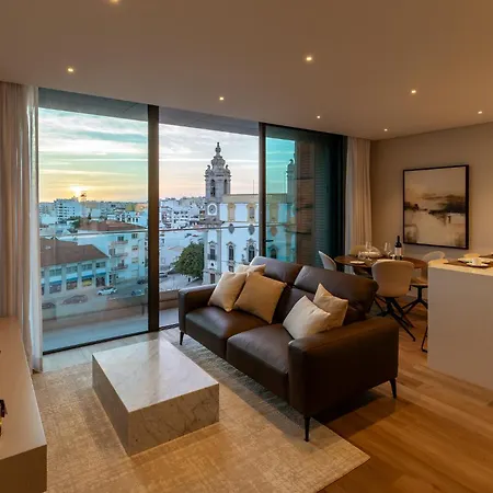 Apartman The Downtown Largo Do Carmo Faro